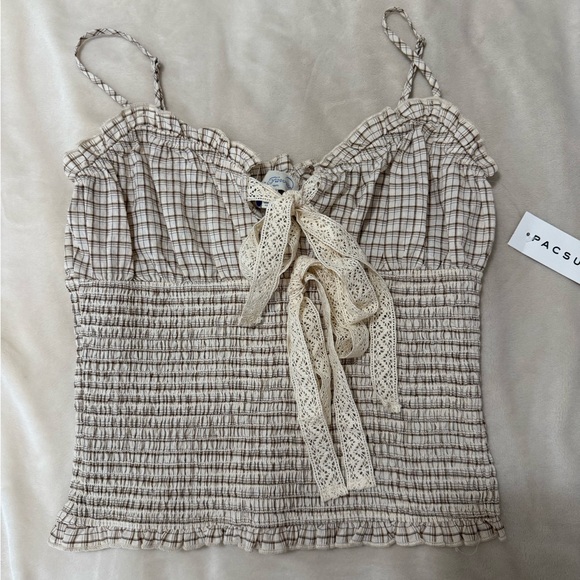 PacSun Tops - PacSun Gingham Tank